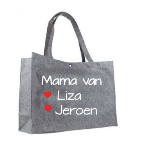 Vilten tas moederdag Mama van..